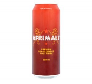 AFRIMALT CAN 500ML X 24