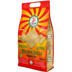 LION HEAD GOLDEN SELLA BASMATI RICE 10KG