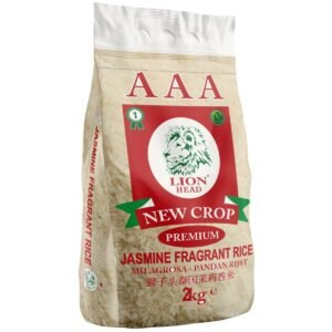 LION HEAD AAA JASMINE FRAGRANT RICE 2KG X 6