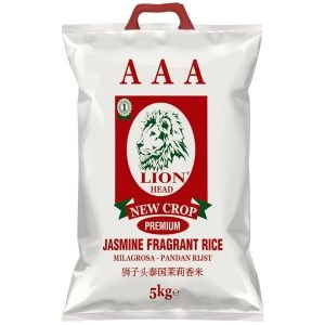 LION HEAD AAA JASMINE FRAGRANT RICE 5KG