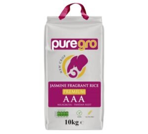 PUREGRO AAA JASMINE FRAGRANT RICE 10KG