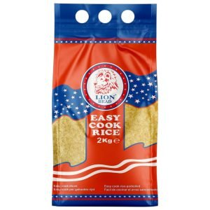 LION HEAD EASYCOOK RICE 2KG X 6