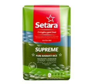 SETARA SUPREME EXTRA LONG BASMATI RICE 2KG X 6
