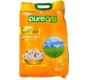 PUREGRO GOLDEN SELLA BASMATI RICE 10KG