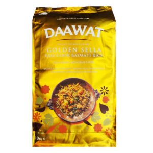 DAAWAT GOLDEN SELLA EASY COOK BASMATI RICE 10KG
