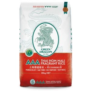 GREEN DRAGON AAA JASMINE FRAGRANT RICE 20KG