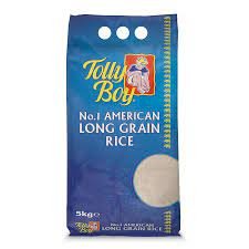 TOLLY BOY NO.1 AMERICAN LONG GRAIN RICE 5KG