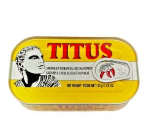 TITUS SARDINS IN OIL 125G X 48