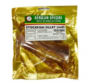 AS STOCKFISH FILLET COD 100G X 10