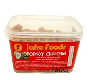 JAFRO CHIN CHIN COCONUT160G X 20