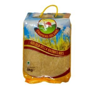 TROPICAL ISLAND GOLDEN SELLA BASMATI RICE 5KG